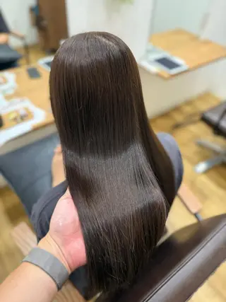 カラー ロング 髪質改善・縮毛矯正 💎ASUKAのヘアスタイル
