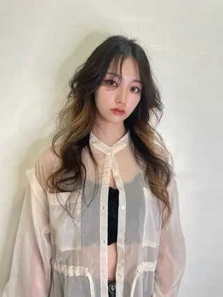 ロング ヘアアレンジ 優李 ゆうり‪のヘアスタイル