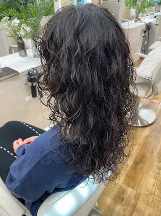 ロング パーマ 🎀レイヤー/パーマ カラー/ai🎀のヘアスタイル