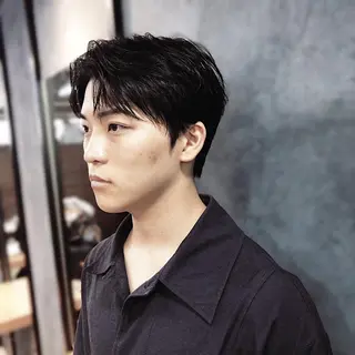 ヘアアレンジ メンズ ainico+所属・メンズ特化✂️栗原 侑也のヘアスタイル