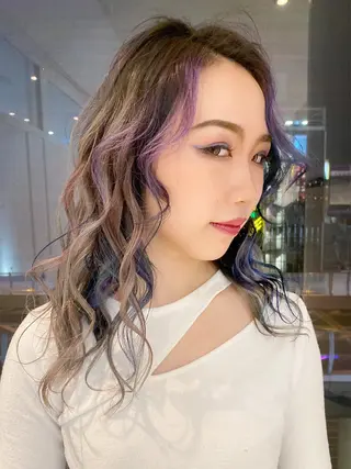ロング カラー welring hair salonのヘアスタイル