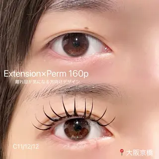 マツエク・マツパ パリエクまつげパーマ /LED/中谷のマツエク・マツパデザイン