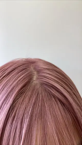ミディアム stylist トモヤのヘアスタイル
