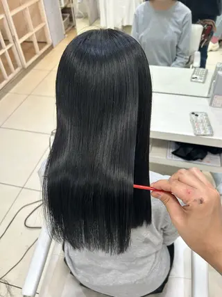 ロング 【髪質改善カラー】 瀧田嵐士🇰🇷のヘアスタイル