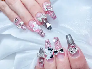 ネイル M🌷nail 長さだし専門店のネイルデザイン