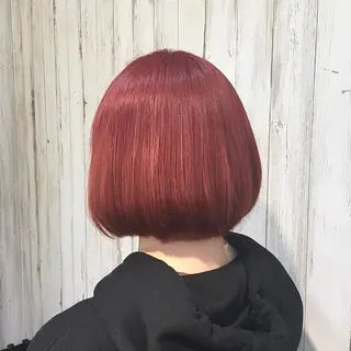 ショート カラー ♡透明感/艶カラー/ M a I ♡のヘアスタイル