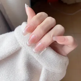 ネイル 𝐲𝐮𝐦𝐢🎀 長さ出しデザイン専門のネイルデザイン