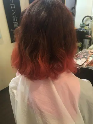 ミディアム 中本 愛理のヘアスタイル