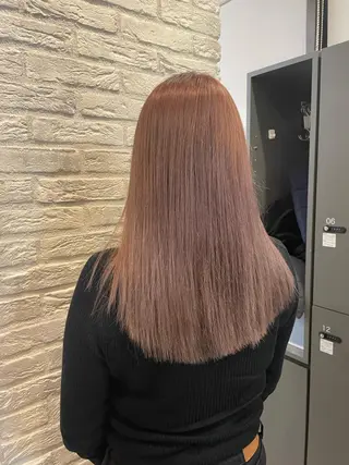 カラー ヘアアレンジ 神戸三宮ダメージレス ブリーチ特化 麟太郎のヘアスタイル