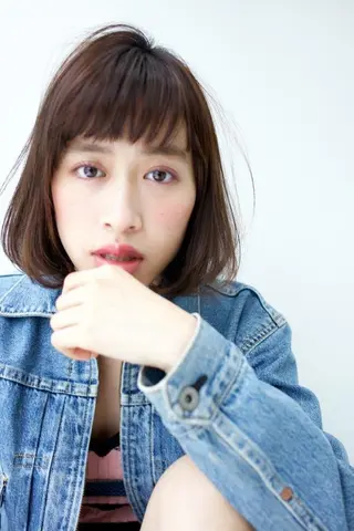 ミディアム カラー ヘアアレンジ 内藤 達也のヘアスタイル
