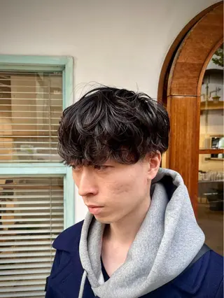 パーマ メンズ 🟦メンズ特化🟦 たかしま　あさひのヘアスタイル