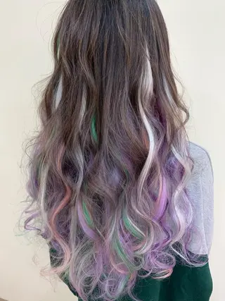 ロング カラー WEST OLAND 安藤のヘアスタイル