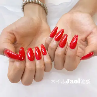 ロング ネイルJaol 池袋のネイルデザイン