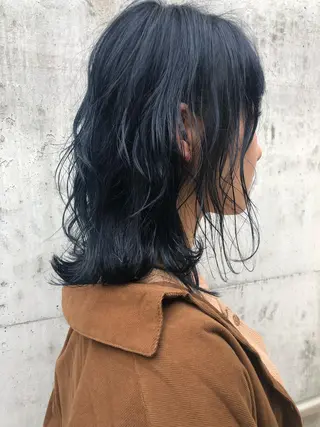 ミディアム カラー kazuki iconのヘアスタイル