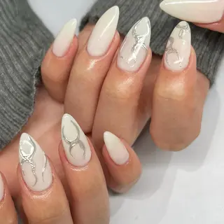 ロング ネイル マツエク・マツパ apopis＊ close23:00のネイルデザイン