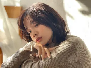 ミディアム カラー UMEDA FIGAROのヘアスタイル