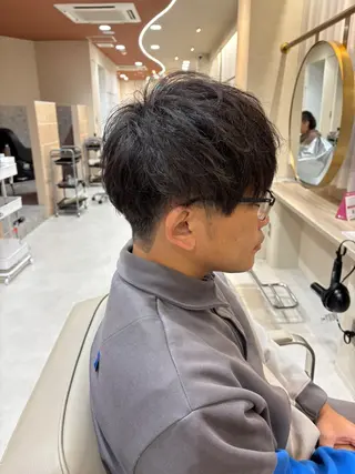 メンズ ウルフカット🐺髪質 改善💇‍♀️ナナのヘアスタイル