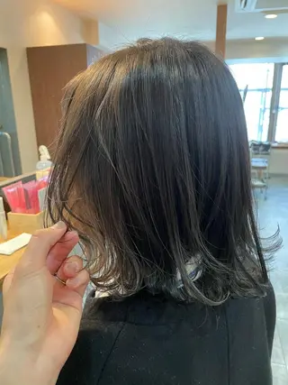 ミディアム 福田 ジュンキのヘアスタイル