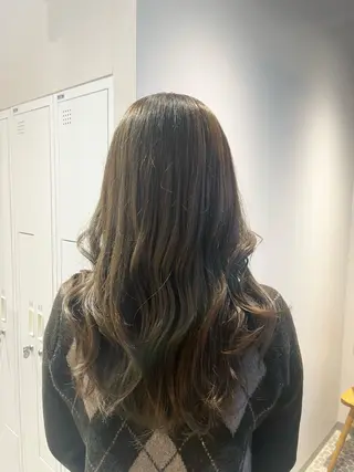 ロング 大宮レイヤーカット× 透明感カラー　rioのヘアスタイル