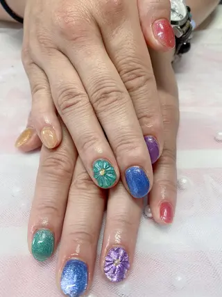 ネイル ジャスミン ネイルサロンのネイルデザイン