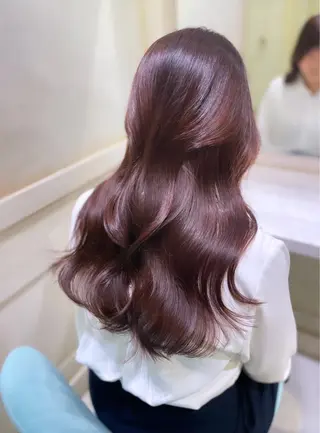ロング カラー 透明感カラー/ kazusaのヘアスタイル