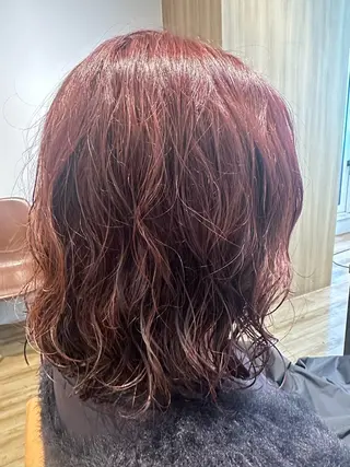 ミディアム カラー パーマ ✨✂️Nori ✂️✨のヘアスタイル