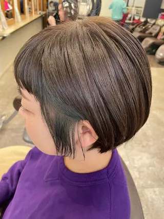 ショート ボブ🫧透明感カラー 💎Sayakaのヘアスタイル