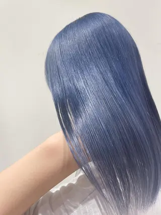 セミロング カラー ハイトーン特化 川井優汰のヘアスタイル