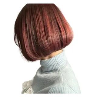 ショート カラー 中野 誠子のヘアスタイル
