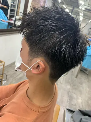 ショート メンズ 🔥ダブルカラー特化 🔥相原彰太のヘアスタイル