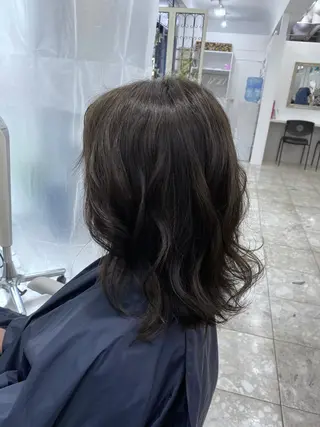 ミディアム カラー ヘアアレンジ 🧸髪質改善特化 金澤 彩香🎀のヘアスタイル