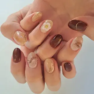 ネイル Nail mood デザイン持ち込みokのネイルデザイン
