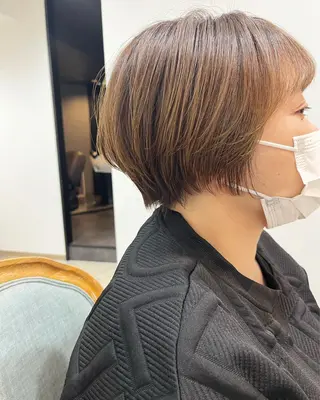 ショート ショート&ボブ井上 菜樹のヘアスタイル