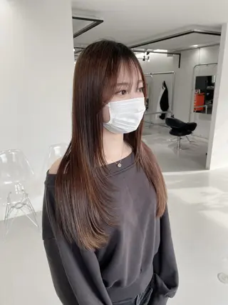 ロング 🫧透明感カラー🫧 加茂丈登のヘアスタイル