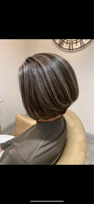 ショート カラー パーマ ヘアアレンジ メンズ キッズ ネイル マツエク・マツパ 韓国♡ハイライト ♡YURIのヘアスタイル