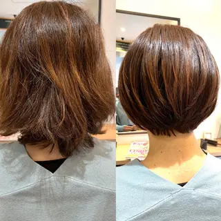 ショート カラー オーナースタイリスト 宗正淳志のヘアスタイル