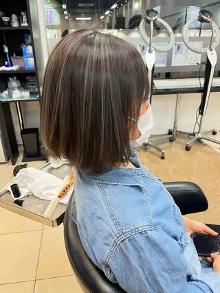 ミディアム 手塚 亮汰のヘアスタイル