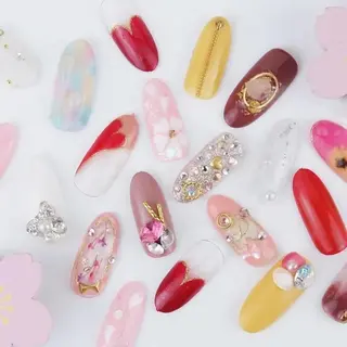 ネイル MoonNail ユリ🌸のネイルデザイン