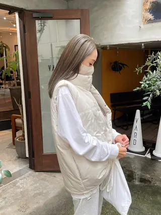 セミロング カラー 高橋 愛美のヘアスタイル