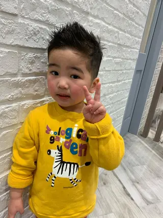 メンズ キッズ stylist N0Nのヘアスタイル