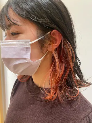 カラー 🌻おおとみはな/ レイヤー/Wカラ🌻のヘアスタイル