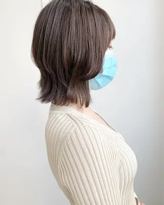 ミディアム ショート&ボブ井上 菜樹のヘアスタイル