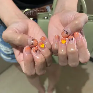 ネイル パラあり！フィルイン 美フォルムのネイルデザイン