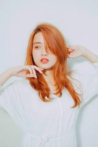 ロング カラー 小川 舜人のヘアスタイル