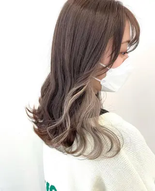 ミディアム カラー パーマ ヘアアレンジ メンズ キッズ ネイル マツエク・マツパ アイブロウ ブリーチ　ハイトーン 特化🌈フジタハルキのヘアスタイル
