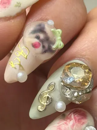 ネイル IROHA NAIL Kurumi🪽🫧のネイルデザイン