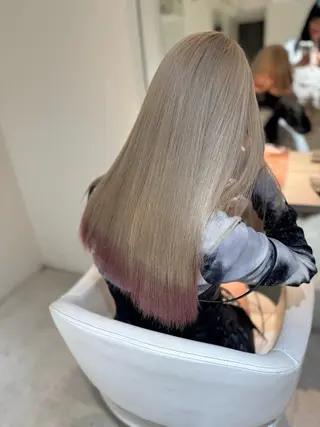 ロング カラー 絶対カワイイ保証💕 カワノチヒロのヘアスタイル