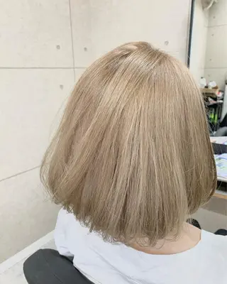 ミディアム カラー 吉田 聡一のヘアスタイル