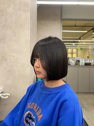 ショート カラー ヘアアレンジ Over hair_ misakiのヘアスタイル