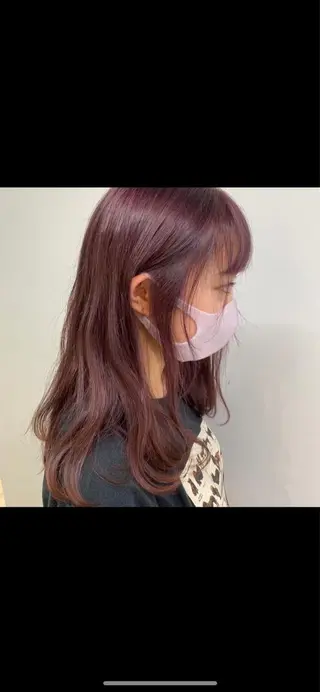 ロング カラー ヘアアレンジ ❄️THEATER 透明感カラー❄️のヘアスタイル